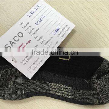 Antibacterial Deodorant Knee Copper Compression Long Socks, Long Copper-infused Compression Socks for Men