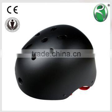 black color ABS roller skating helmet