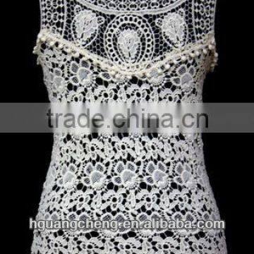 high fashion embroidery ladies top wholesale