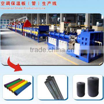 foaming EPDM production line/rubber insulation products making machine