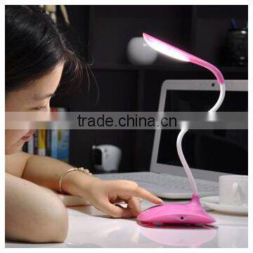 14 LED Rechargeable Dimmable Touch Sensor Table Lamp LED Book Reading Light