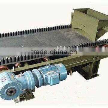 Speed governing constant weight feeder/conveyor belt scale