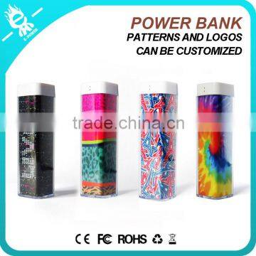 2015 newest color exclusive 2000mah 2200mah 2600mAh 3000mah portable power bank