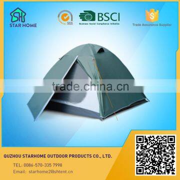 low price double layer camping tent, portable camping tent, camping trailer tent