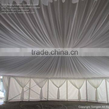 Guangzhou Factory Large 25m Aluminum Dodecagon Luxury Polygon Wedding Tents for 350 People photo-6