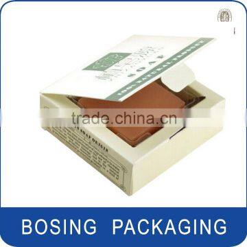 Recycle customer paper soap boxes