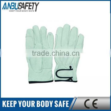 low price protective equipment cowhide leather gloves for workers