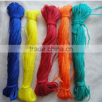 fishing net twine rope,polyethylene twine rope,fishing net rope used