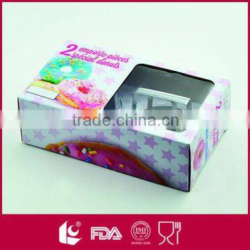 High Quality Stainlss Steel Donut Maker DIY Doughnut Cutter Set/2 photo-4