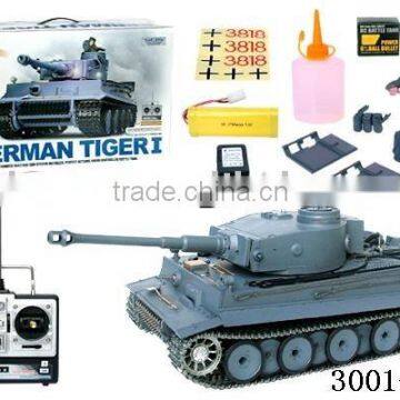 Airsoft 1:16 Germany tank(fume / ordinary) 1:16 R/C GERMAN TIGER I TANK