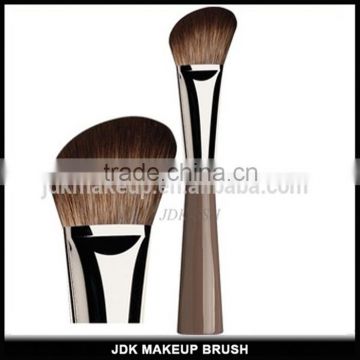 JDK Custom Novelty handle Stand Up cosmetic brushes synthetic nylon hair Angled blush makeup brushes