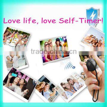 New arrival Wireless Bluetooth Remote Shutter mini camera self-timer for Android 4.2 Phone 10m Distance