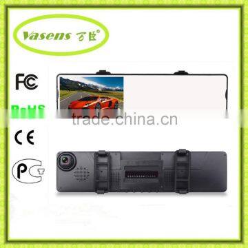 Dual lens Motion Detection Rearview mirror dvr Car Dashcam G-sensor car Dvr