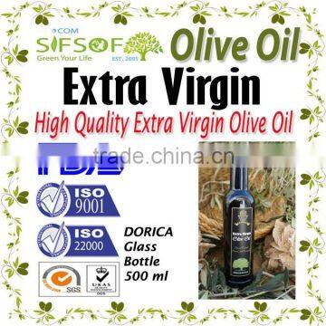 Extra Virgin Olive Oil.1st Cold Press Olive Oil. 100% Premium Quality Extra Virgin Olive Oil. 500ml Dorica Bottle Olive Oil.