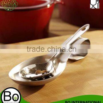 Modern Brush Metal Spoon Rest photo-3