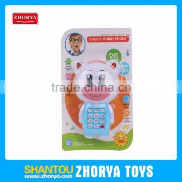 Musical kids electronic baby mobile phone toy