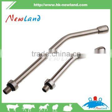 high quality livestock drenching cannula with special nut