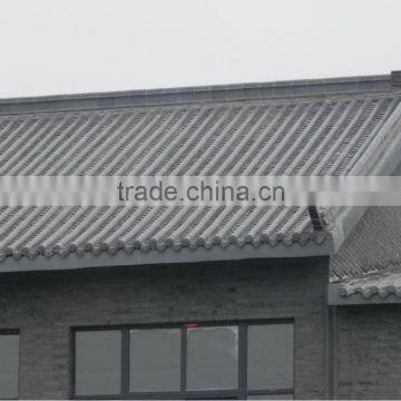 Colour grey Chinese traditional roof tiels