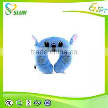 2015 Cheap price for travelling polyester and spandex neck pillow
