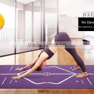 tpe natural rubber custom printed yoga mat
