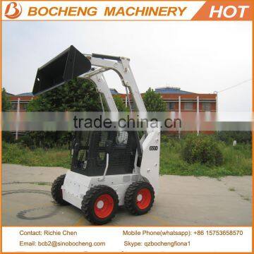 Chinese Cheap Wheel Skid Steer Loader 650D