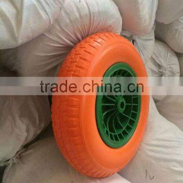 Pu foamed rubber wheel