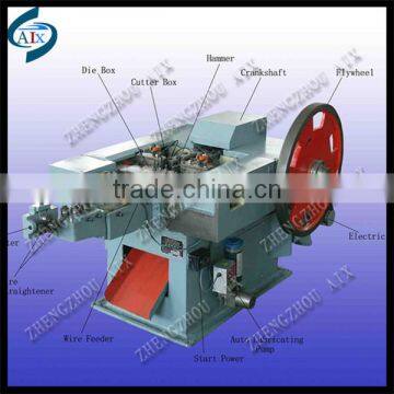 Easy operation nail production mahcine