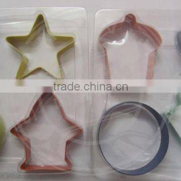 FDA Colorful Cake Mould Set, cookie maker,biscuit cutter