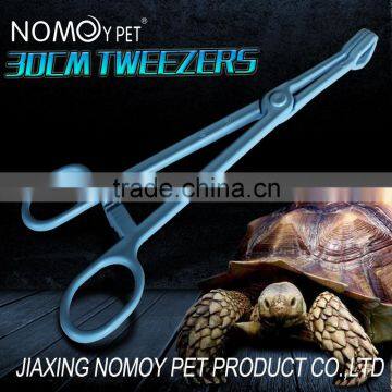 Nomo fancy design plastic cotton ball tweezers for pet reptile wound healing