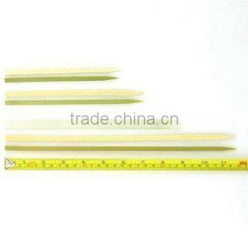 Flat Bamboo stick for skewer with sharp tips