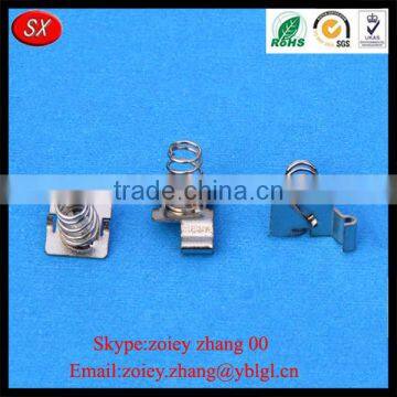 China Manufacturer Stainless Steel Stamping Battery Contact Plate photo-2