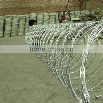 Alibaba China factory razor wire, razor wire fencing, razor barbed wire