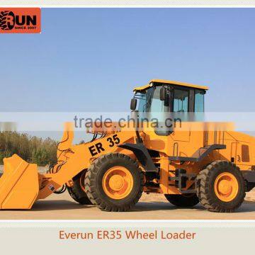 Qingdao Everun Brand New Condition ER35 Wheel Loader,Hydraulic Press Construction Machine With CE Approved photo-2