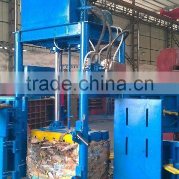 CE ISO Certification VB-100T Hydraulic Waste Plastic Baler Machine Vertical Baler photo-2