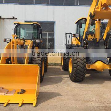 3m3 bucket china mini wheel loader with joystick