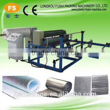 PE sheet laminating machine with air bubble film