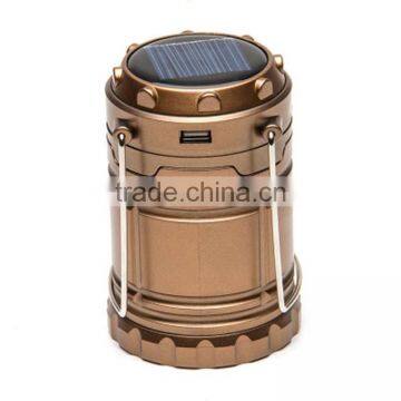 Solar Energy 6 Led Camping Lantern Rechargeable Solar Power Led Camping Lantern photo-2