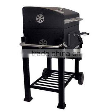Box Shape Bbq Grill Smoker Trolley photo-2