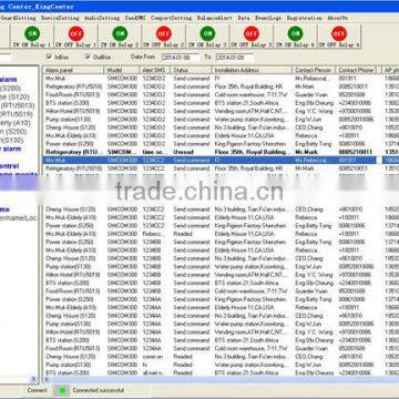KING PIGEON Alarm Access Network Controller , Contact id Alarm Monitoring Software photo-6