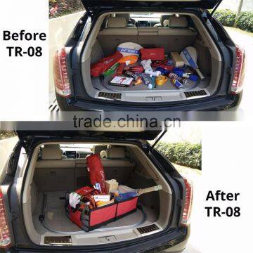 Multipurpose Collapsible Auto Cargo Trunk Organizer photo-5