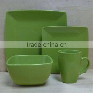 stoneware dinnerware set