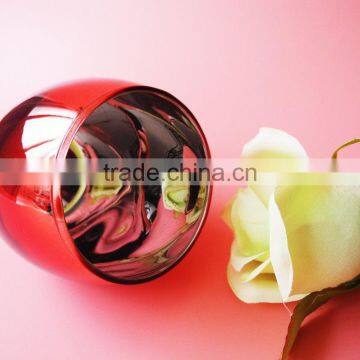 Red Glass Jar for Candle New Arrival photo-5
