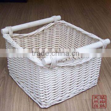 Lucky Weave Home and Garden Rattan Basket With Liner photo-4