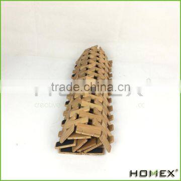 Bamboo Roll-up Bathroom Floor Mat Homex-BSCI