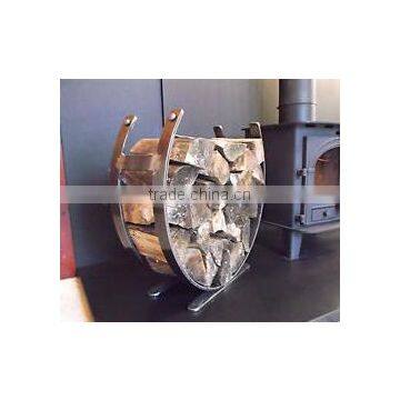 Iron log holder