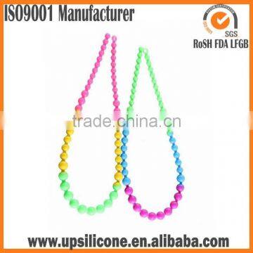 Silicone Teething Necklace Jewelry Silicone Necklace for Teething photo-3