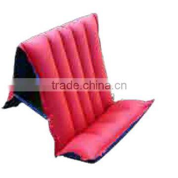 Chair style Camping Red Infatable Rubber Air Bed M6021