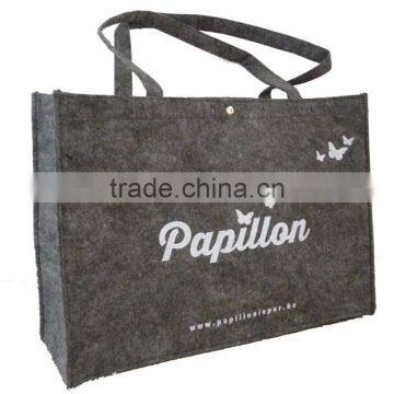 2017 Chinese Products New Model Reusable Foldable Felt Non Woven Shopping Hand Bag Tote Bag China Supplier photo-4
