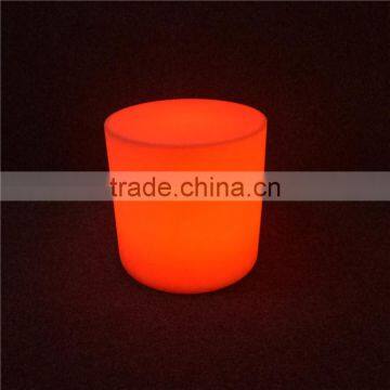 Commercial Furniture Wholesale LED Bar Furniture D42*H42cm Round Bar Stools With 16 Colours Changing photo-5