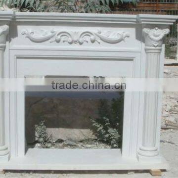 Modern Home Decor Stone Carving Marble Fireplace Mantels photo-4